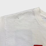 Vintage Y2K Tim Hortons T Shirt Mens Large White Family Bicycle Ride For Charity Tee
