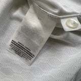 Nike Syracuse University Polo Shirt Mens 2XL White Dri Fit Sportswear