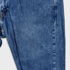 Levi's 505 Jeans Mens 38x30 Blue Regular Fit Straight Leg Medium Wash Denim Pants