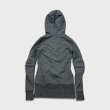 Lululemon Scuba Hoodie Womens Size 6 Gray Full Zip Sports Hooded Sweater