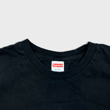 Supreme x Hanes Blank T Shirt Mens Large Black Classic Short Sleeve Tee