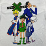 Hunter x Hunter T Shirt Mens Medium White Anime Short Sleeve Graphic Tee