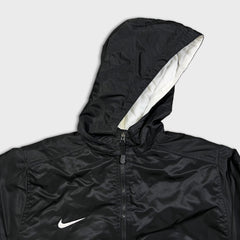 Vintage 90s Nike Sportswear Jacket Mens XL Black Swoosh Full Zip Outdoor