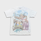 Travis Scott Utopia Circus Maximus 2023 Tour III Tee Mens Medium White T Shirt