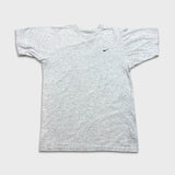 Vintage 90s Nike Sportswear T Shirt Mens Small Gray Swoosh Short Sleeve Tee