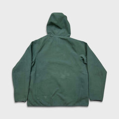 Lululemon Textured Spacer Pullover Hoodie Mens Large Green Hooded Sweater