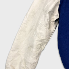 Vintage 90s Universal Studios Jacket Mens Medium Blue Hollywood Letterman USA Varsity