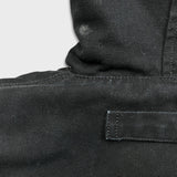 Dickies Heavy Jacket Mens Medium Black Canvas Outdoor Workwear Full Zip Coat