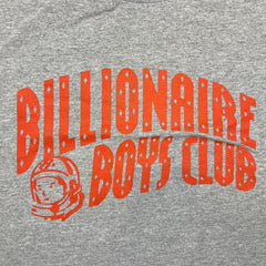 Billionaire Boys Club T Shirt Mens Large Gray Arch Logo Spell Out Graphic Tee