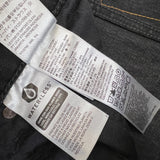 Levi's 514 Jeans Mens 28x30 Black Slim Straight Faded Dark Wash Stretch Denim Pants