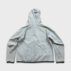 Nike Sportswear Hoodie Mens Medium Gray Tech Fleece Full Zip Hooded Sweater