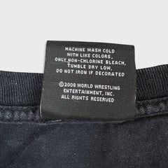 Vintage 2008 WWE Dave Bautista T Shirt Mens Large Black The Animal Wrestling Tee