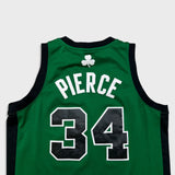 Vintage Adidas Paul Pierce #34 Boston Celtics Jersey Mens Large Green NBA Swingman Basketball