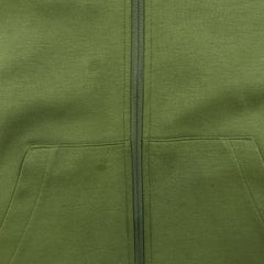 Adidas Sportswear Overlay Full Zip Track Top Hoodie Mens Medium Green Athletic Sweater