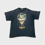 Vintage 1991 MTV Headbangers Ball T Shirt Mens XL Black Single Stitched USA Distressed Tee