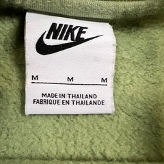 Nike Sportswear Sweatshirt Mens Medium Green Swoosh Pullover Crewneck