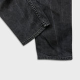 Levi's 512 Jeans Mens 36x32 Black Slim Taper Leg Dark Wash Mid Rise Stretch Denim Pants