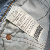 Levi's 511 Jeans Mens 34x30 Blue Slim Fit Light Wash Distressed Stretch Denim Pants