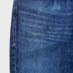 Diesel 2020 D-Viker Jeans Mens 38x30 Blue Regular Straight Fit Dark Wash Denim Pants