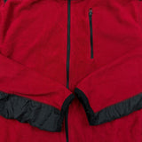 Tommy Hilfiger Fleece Mens XL Red Outdoor Hilfiger Expedition Full Zip Jacket