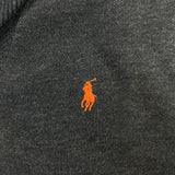 Vintage 90s Polo Ralph Lauren Shawl Collar Sweatshirt Mens XL Blue Pony Pullover