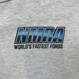 Vintage NMRA Ford Mustang T Shirt Mens Small Gray NASCAR Y2K Racing Tee