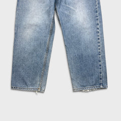Vintage Y2K Levi's 550 Jeans Mens 32x27 Blue Relaxed Fit Straight Leg Medium Wash Baggy Denim Pants