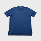 Vintage 90s Polo Ralph Lauren Shirt Mens XL Blue Preppy Pony Casual Short Sleeve