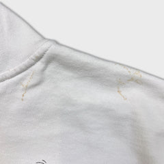 Vintage 90s Humor Design Sweatshirt Mens XL White Gymnastic Sportswear Crewneck