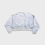 Nike Sportswear Phoenix Fleece Sweatshirt Womens XS Purple Oversize Crop Crewneck