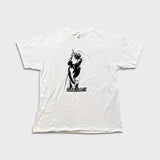 Vintage 90s Pope John Paul II T Shirt Mens Small White Screen Stars Catholic Tee