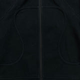 Lululemon Scuba Hoodie Womens Size 8 Black Full Zip Sports Hooded Sweater