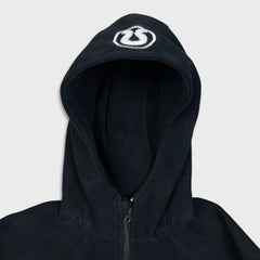 Lululemon Scuba Hoodie Womens Size 12 Black Full Zip Sports Hooded Sweater