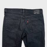 Levi's 541 Jeans Mens 36x26 Gray Straight Leg Athletic Taper Dark Wash Denim Pants