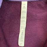 Lululemon Scuba Hoodie Womens Size 10 Purple Striped Full Zip Hooded Sweater