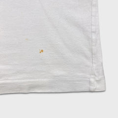 Comme des Garcons Play T Shirt Mens XL White CDG Heart Short Sleeve Tee