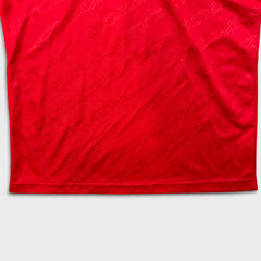 Vintage 90s Sporting Braga Umbro Soccer Jersey Mens Large Red Portugal