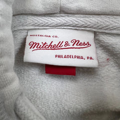 Mitchell & Ness Toronto Raptors Hoodie Mens XL White Basketball NBA Hooded Sweater