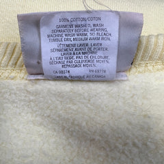 Vintage 90s Northern Reflections Sweatshirt Mens Large Yellow Pullover Crewneck