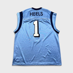Vintage 90s Nike North Carolina Tar Heels Jersey Mens XL Blue College Basketball NCAA Sewn