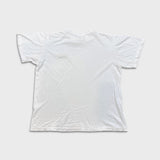 Vintage 90s Roots Canada T Shirt Mens Medium White Rasta Single Stitched Tee
