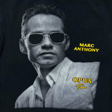 2019 Marc Anthony Opus Tour T Shirt Mens Large Black Double Sided Concert Tee