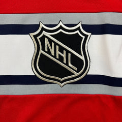 Vintage 90s CCM NHL World All Stars Hockey Jersey Mens 2XL Red Air Knit Stitched