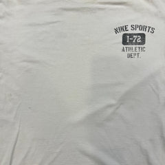Vintage Y2K Nike Sportswear T Shirt Mens XL White Athletic Dept Short Sleeve Tee