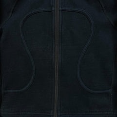 Lululemon Scuba Hoodie Womens Size 2 Black Full Zip Hooded Hooded Sweater