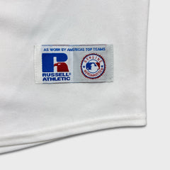 Vintage 90s Russell Athletic St. Louis Cardinals Jersey Mens 2XL White Baseball MLB