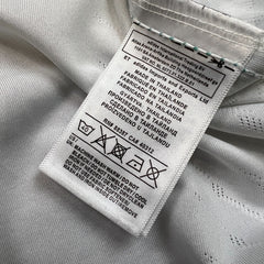 2022 Adidas Algeria Soccer Jersey Mens Medium White Home Kit