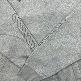 Nike Air Sportswear Hoodie Mens 2XL Gray Swoosh Graphic Hooded Sweater