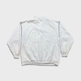 Vintage 90s Fila Sweatshirt Mens XL Gray Athletic 1/4 Zip Spell Out Pullover