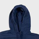 Nike Sportswear Hoodie Mens Medium Blue Swoosh Pullover Hooded Sweater